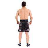 Roar Bjj Nogi Compression Grappling fight Workout Sublimated Shorts With Phone Pocket For Men